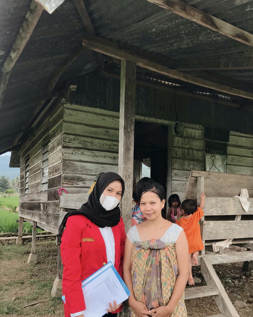 Kunjungan Pertama program 1000 hari awal kehidupan dengan Ibu Istia Mifta